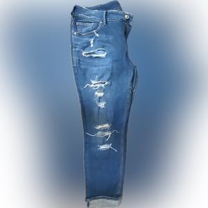 Silver Suki Skinny distressed Jean sz16/L29